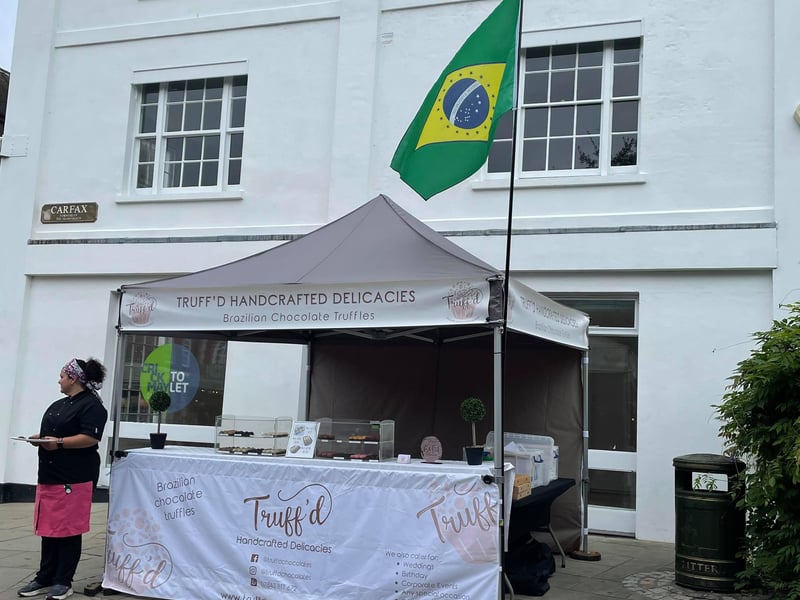 Horsham French food market September, 26