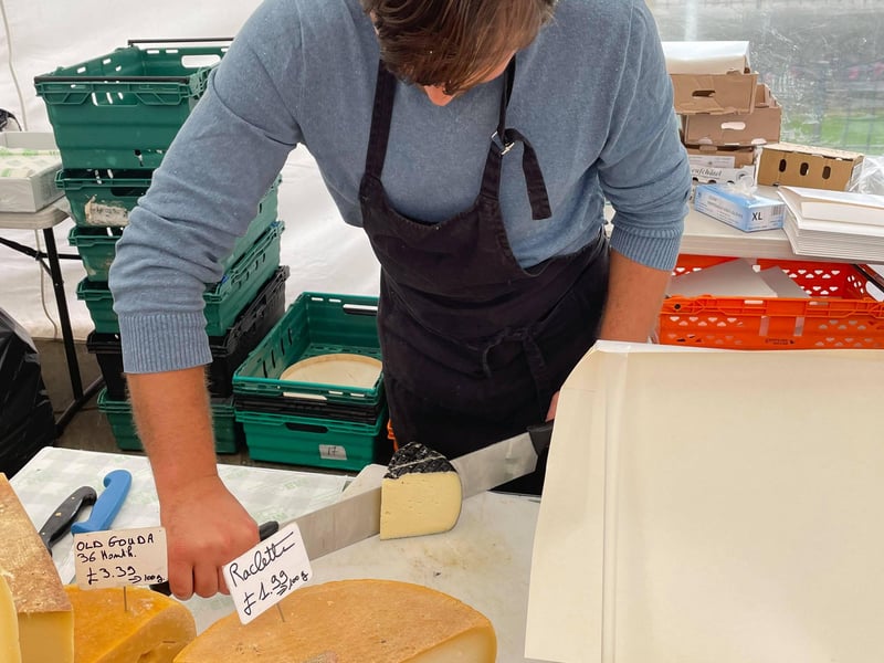 Horsham French food market September, 26