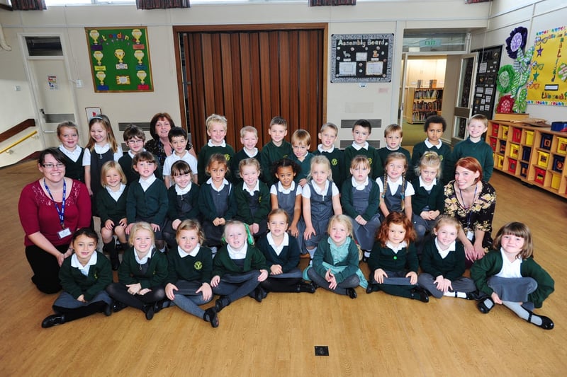 Reception Class at Yaxley Infants School
Miss Searle' Blue Class, and Mrs Patterson's Red Class ENGEMN00120131125161029