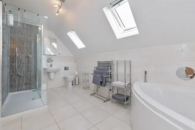 The bathrooms are luxurious. Photo: Zoopla
