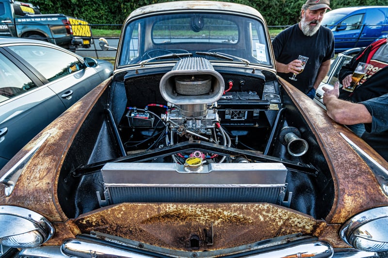 The SADCASE Monthly Meet at The World's End public house in Patching, the Storrington and District Classic and SportsCar Enthusiasts' new venue for winter gatherings on the fourth Wednesday of the month. Pictures: Joe Huls