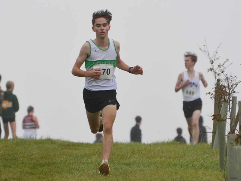 Action from the Sussex cross-country relays at Goodwood / Picture: Lee Hollyer