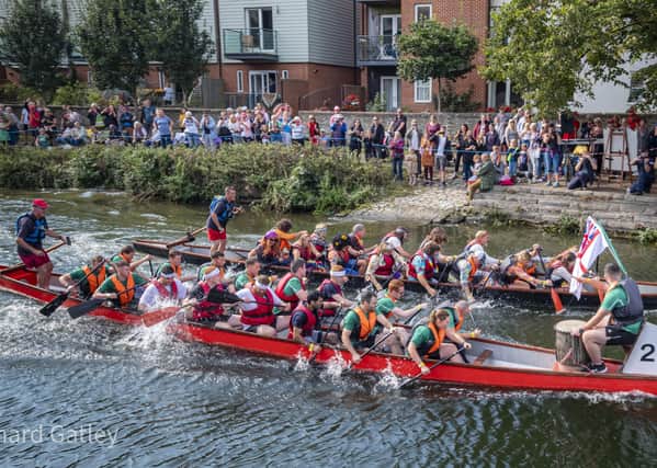 Chichester Rotary Dragon Boat Challenge. Photo by Richard Gatley