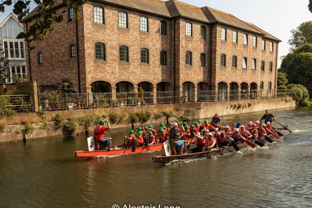 Chichester Rotary Dragon Boat Challenge. Photo by Alastair Lang