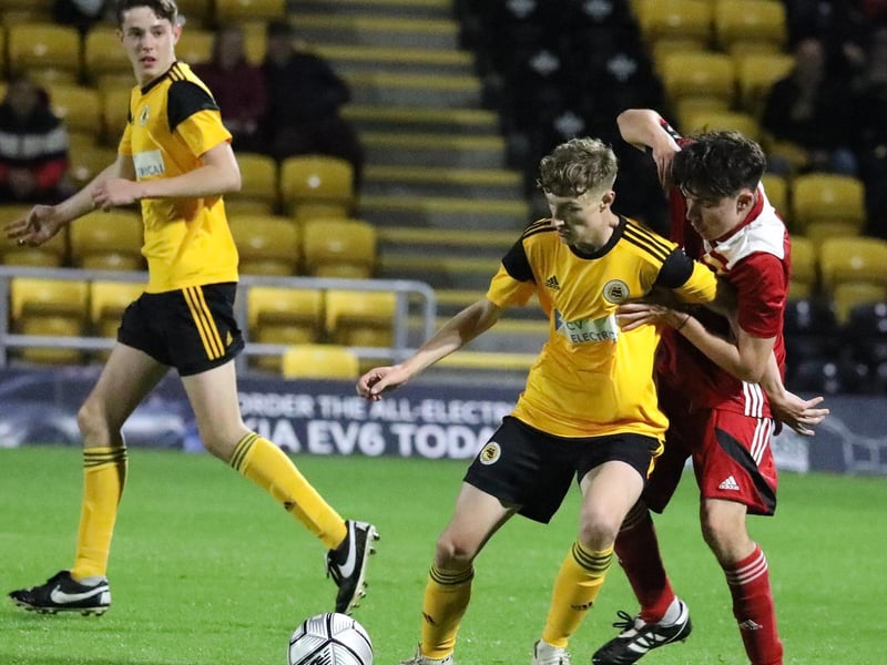 United's under 18s beat Dunkirk 8-1. Photo: Eric Brown