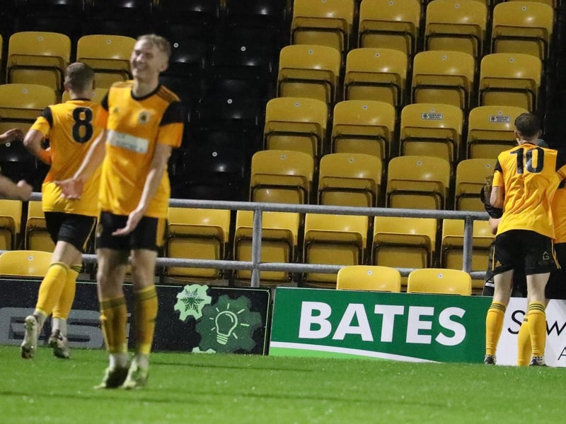 United's under 18s beat Dunkirk 8-1. Photo: Eric Brown