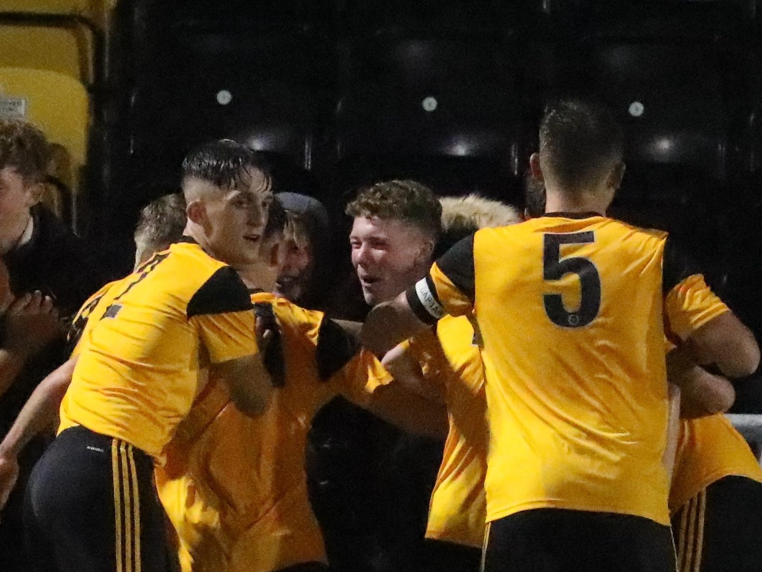 United's under 18s beat Dunkirk 8-1. Photo: Eric Brown