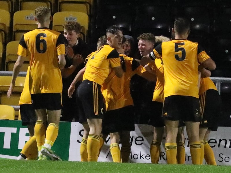 United's under 18s beat Dunkirk 8-1. Photo: Eric Brown