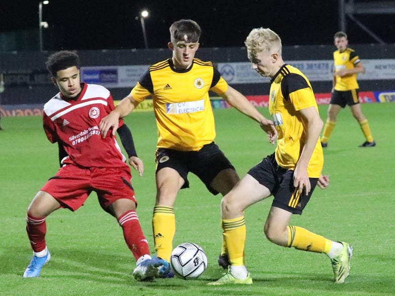 United's under 18s beat Dunkirk 8-1. Photo: Eric Brown