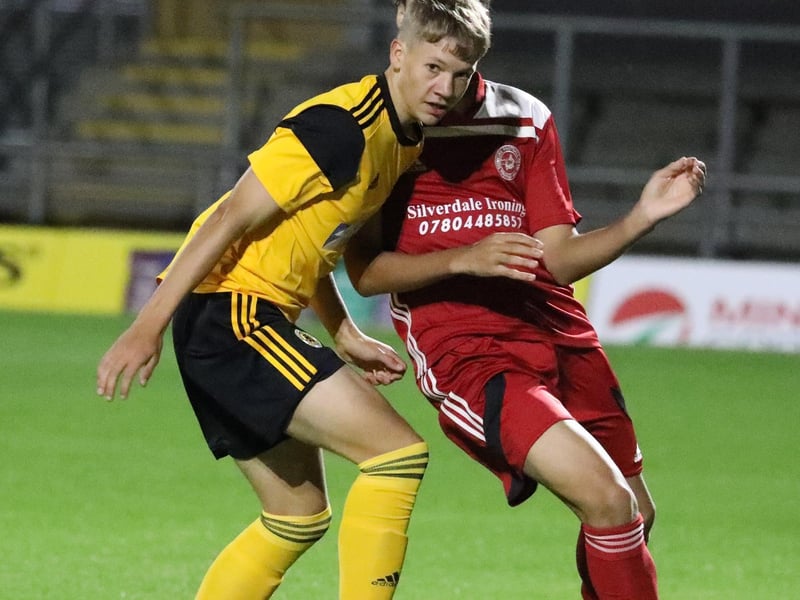 United's under 18s beat Dunkirk 8-1. Photo: Eric Brown