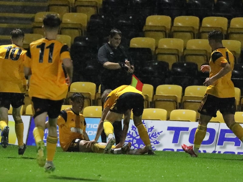 United's under 18s beat Dunkirk 8-1. Photo: Eric Brown