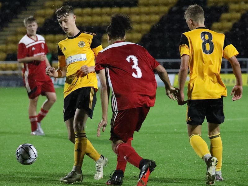 United's under 18s beat Dunkirk 8-1. Photo: Eric Brown
