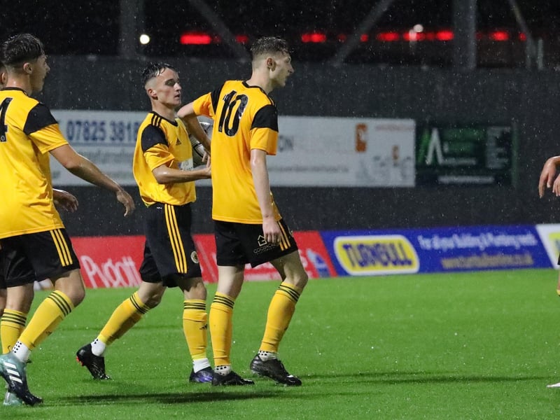 United's under 18s beat Dunkirk 8-1. Photo: Eric Brown