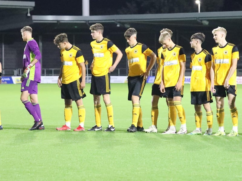 United's under 18s beat Dunkirk 8-1. Photo: Eric Brown