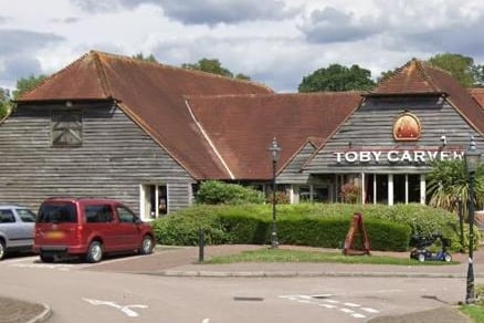 Toby Carvery has a rating of 4.1/5 from 2330 reviews