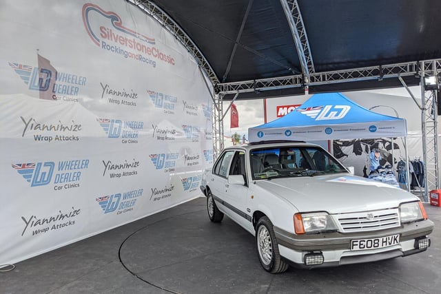 Philip Scaife - owner of this white Cavalier Mk2 from 2020 to present day