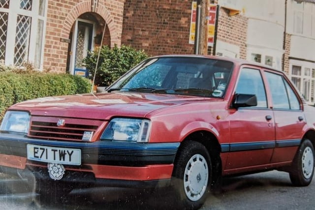 Philip Scaife - owned this red Cavalier Mk2 from 1991 to 1994