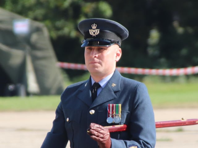 Sussex Air Cadets at the activity day and parade to mark the 80th anniversary of the ATC SUS-210930-131736001