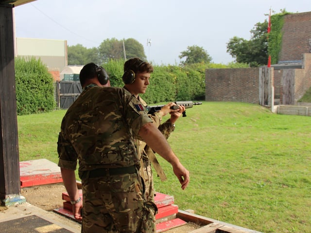 Sussex Air Cadets at the activity day and parade to mark the 80th anniversary of the ATC SUS-210930-131339001
