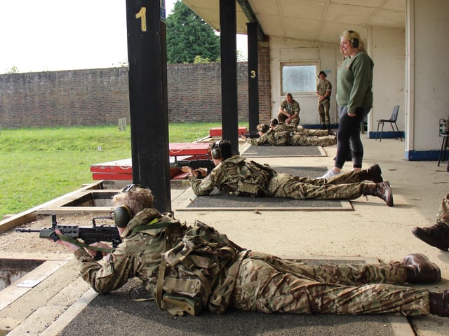 Sussex Air Cadets at the activity day and parade to mark the 80th anniversary of the ATC SUS-210930-131351001