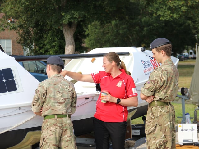 Sussex Air Cadets at the activity day and parade to mark the 80th anniversary of the ATC SUS-210930-131259001