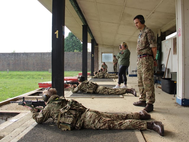 Sussex Air Cadets at the activity day and parade to mark the 80th anniversary of the ATC SUS-210930-131403001