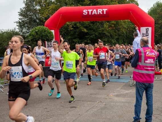 Returning after last year’s Covid-induced cancellation, Sunday’s 38th Barns Green Half Marathon and 10K race attracted a huge field of runners from across Sussex and far beyond, a large crowd attending the much-savoured event. Pictures by Dan Stockwell