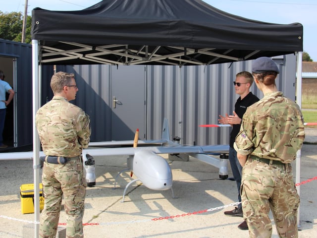 Sussex Air Cadets at the activity day and parade to mark the 80th anniversary of the ATC SUS-210930-131323001