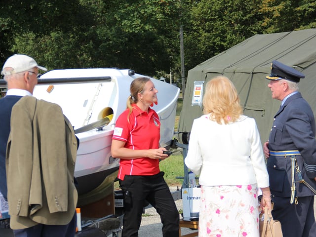 Sussex Air Cadets at the activity day and parade to mark the 80th anniversary of the ATC SUS-210930-131123001