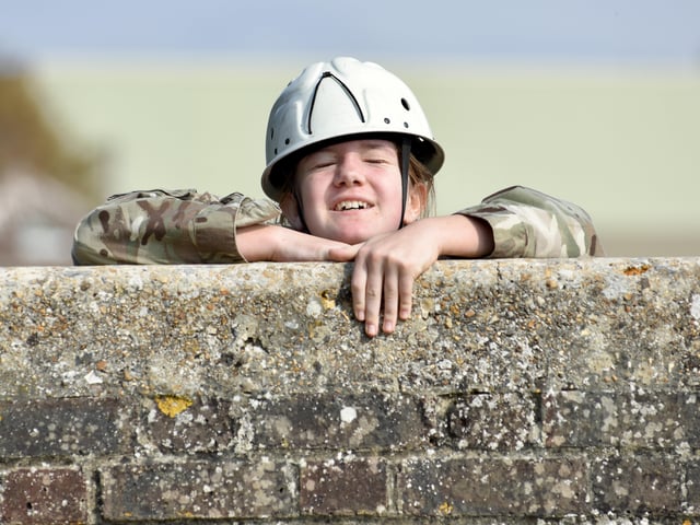 Sussex Air Cadets at the activity day and parade to mark the 80th anniversary of the ATC SUS-210930-132130001