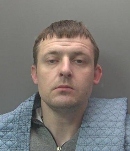 Lloyd Speight (34) of Branston Rise in Welland admitted assaulting an emergency worker and racially aggravated harassment, alarm or distress and was jailed for a year