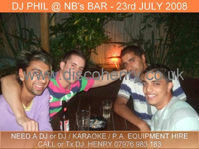 A mid-week night out at NB's in July 2008. Photo: Disco Henry