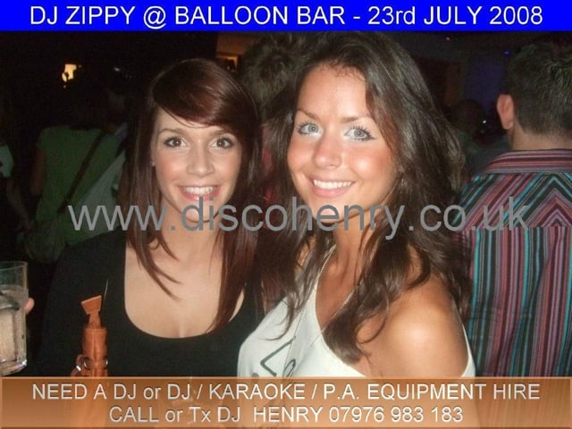 A mid-week night out at Balloon Bar in July 2008. Photo: Disco Henry