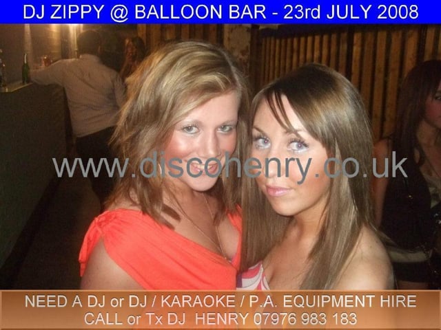 A mid-week night out at Balloon Bar in July 2008. Photo: Disco Henry