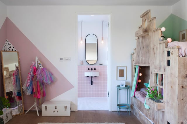 One of the daughter's bedrooms.
Picture: Channel 4