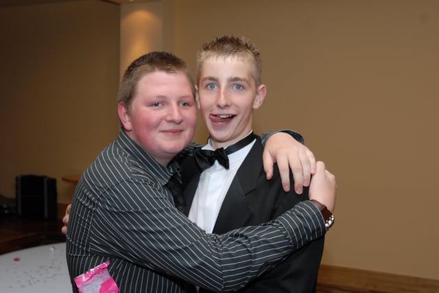 Pupils from Bretton Woods School's Year 11 pictured at their prom celebration night at The Broadway in Peterborough in 2008.