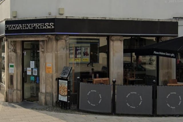 Pizza Express in Cornfield Road has 4.2 out of five stars from 502 reviews on Google. Photo: Google