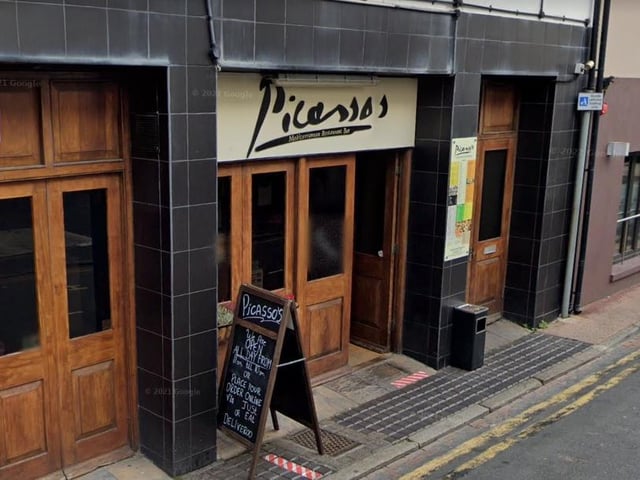 Picasso's in Mark Lane, Eastbourne has 4.5 out of five stars from 380 reviews on Google. Photo: Google