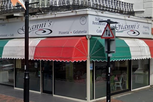 Gianni's in Terminus Road has 4.3 out of five stars from 263 reviews on Google. Photo: Google