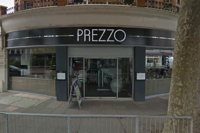 Prezzo in Southfields Road has 4.1 out of five stars from 425 reviews on Google. Photo: Google