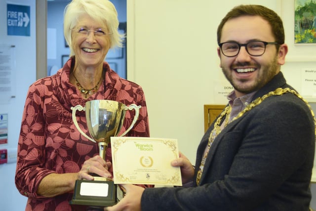 The group was represented at the presentation evening by its lead, Margot Rowdon, who collected the Overall Winner’s trophy.