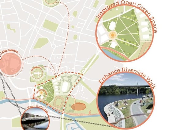 Posh also plan to enhance existing areas of the embankment.