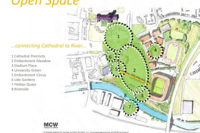 The club aims to connect the cathedral to the river as part of a new thriving cultural centre.
