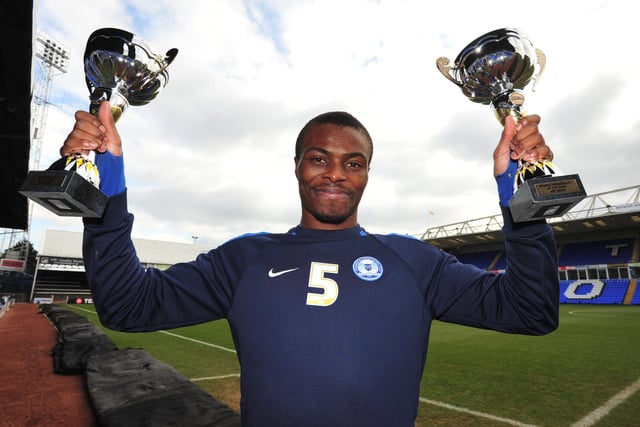 One of the great Posh warriors, a centre-back who put his body on the line helping to enable some high-class players to strut their stuff further forward. Zakuani joined Posh from Fulham in September 2008 and helped Posh to promotion to the Championship for just the second time in the club's history that season. Zakuani was also a star man of the 2010-11 League One promotion-winning side. In two spells at Posh (he played in Greece in between) Zakuani made 253 appearances (11 as a sub) and scored nine goals before moving to Cobblers on a free transfer in June, 2016. He made just 25 appearances for Cobblers, scoring twice.