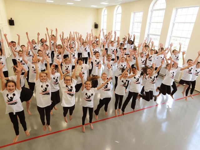 Pupils at Hemel Hempstead School who were set to dance at Wembley in 2015