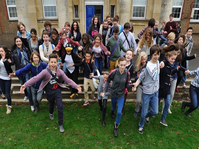 Stand up to Cancer non uniform day at Hemel Hempstead School in 2012