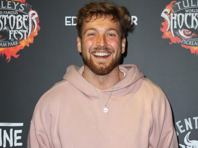CRAWLEY, ENGLAND - OCTOBER 01: Sam Thompson attends Shocktoberfest 2021 at Tulleys Farm on October 01, 2021 in Crawley, England. (Photo by Tristan Fewings/Getty Images) SUS-210310-193456001