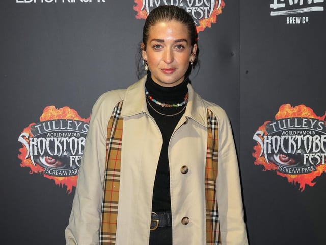CRAWLEY, ENGLAND - OCTOBER 01: Harriet Rose attends Shocktoberfest 2021 at Tulleys Farm on October 01, 2021 in Crawley, England. (Photo by Tristan Fewings/Getty Images) SUS-210310-193507001