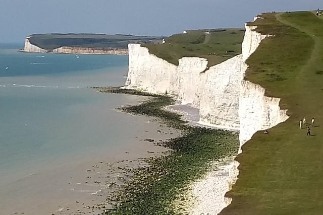 Tony Langford, from Oxford, took this photograph of Birling Gap and Seaford Head whilst staying with his parents in Eastbourne. SUS-210510-102721001