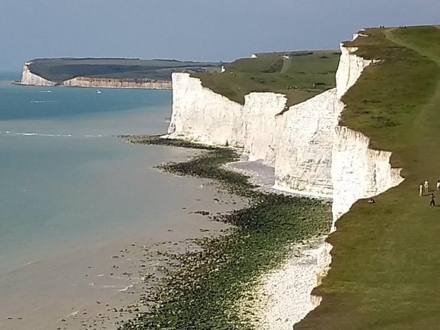 Tony Langford, from Oxford, took this photograph of Birling Gap and Seaford Head whilst staying with his parents in Eastbourne. SUS-210510-102721001